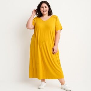 Lane Bryant Yellow Maxi dress - size 22/24 - NWT